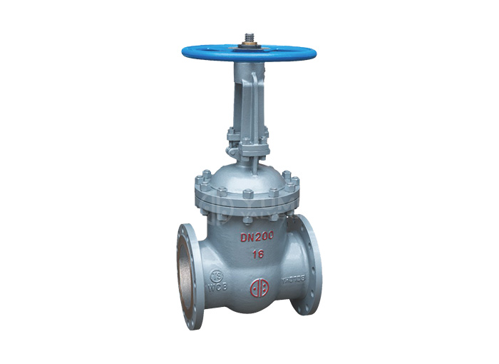 Cast steel gate valve